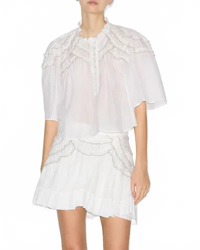 Isabel Marant Carmen Top In White