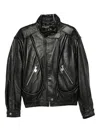 Isabel Marant Carole Leather Jacket In Black