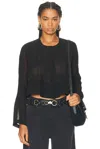 Isabel Marant Carolia Blouse In Black