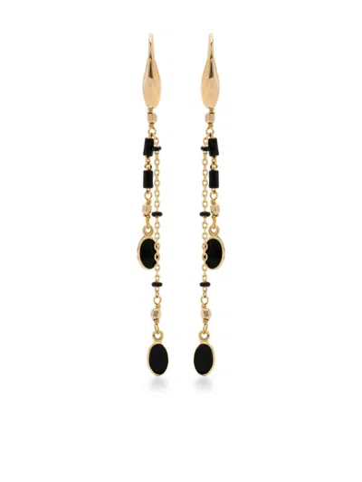 Isabel Marant Casablanca Pendant Earrings With Tassels In Multi