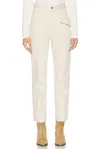 Isabel Marant Casandre Straight-leg Jeans In Ecru