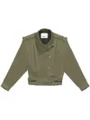 Isabel Marant Jacke Cashlin In Green