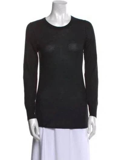 Pre-owned Isabel Marant Cashmere Crew Neck Sweater In Black