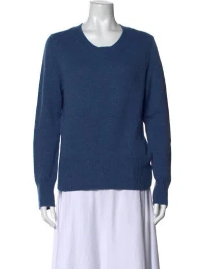 Pre-owned Isabel Marant Cashmere Crew Neck Sweater In Blue