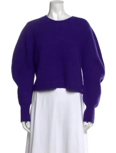 Pre-owned Isabel Marant Cashmere Crew Neck Sweater In Blue