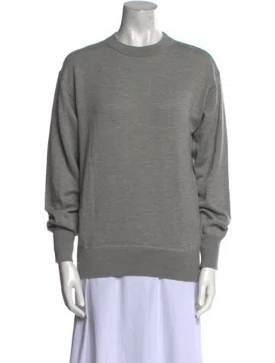 Pre-owned Isabel Marant Cashmere Crew Neck Sweater In Gray