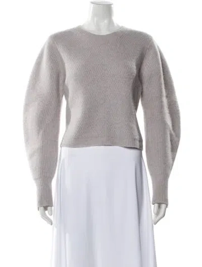 Pre-owned Isabel Marant Cashmere Crew Neck Sweater In Gray