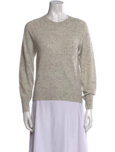 Pre-owned Isabel Marant Cashmere Crew Neck Sweater In Neutral