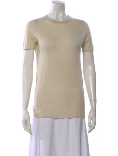 Pre-owned Isabel Marant Cashmere Crew Neck Sweater In Neutral