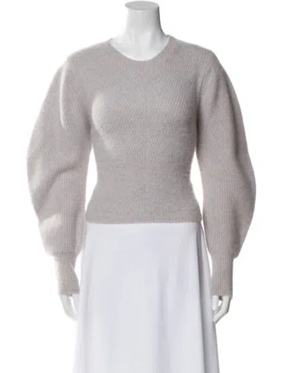 Pre-owned Isabel Marant Cashmere Crew Neck Sweater In Purple