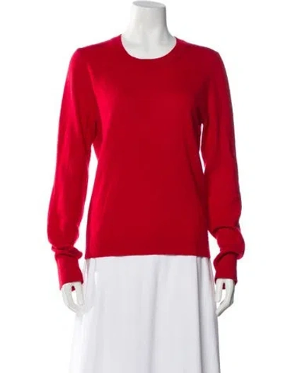 Pre-owned Isabel Marant Cashmere Crew Neck Sweater In Red