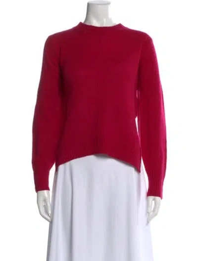 Pre-owned Isabel Marant Cashmere Crew Neck Sweater In Red