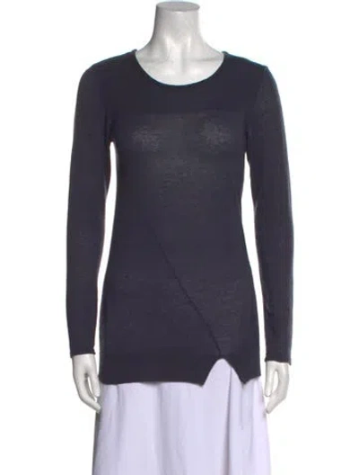 Pre-owned Isabel Marant Cashmere Scoop Neck Sweater In Blue