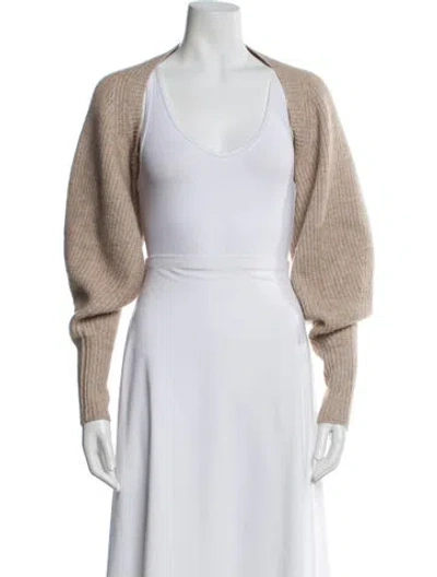 Pre-owned Isabel Marant Cashmere Scoop Neck Sweater In Neutral