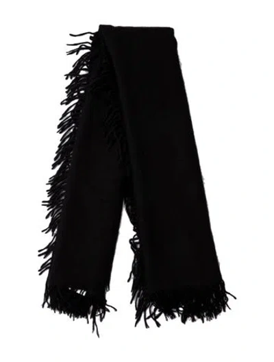 Pre-owned Isabel Marant Cashmere Shawl In Black