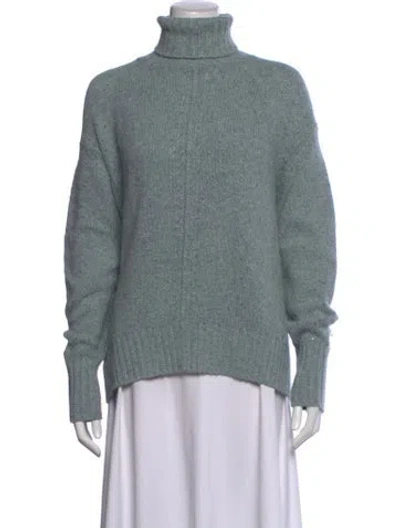 Pre-owned Isabel Marant Cashmere Turtleneck Sweater In Blue