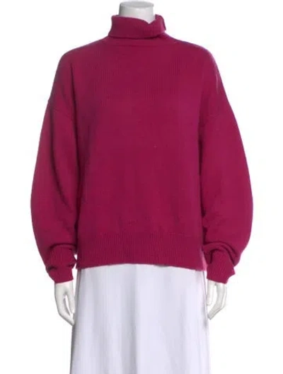 Pre-owned Isabel Marant Cashmere Turtleneck Sweater In Pink