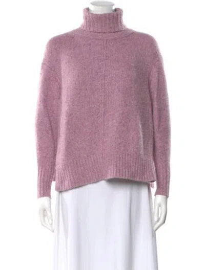 Pre-owned Isabel Marant Cashmere Turtleneck Sweater In Purple