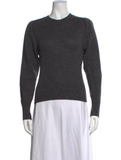 Pre-owned Isabel Marant Cashmere Tweed Pattern Sweater In Gray