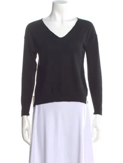 Pre-owned Isabel Marant Cashmere V-neck Sweater In Gray