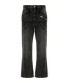 Isabel Marant Cassandre High-rise Wide-leg Jeans In Black