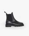Isabel Marant 35mm Castay Brushed Leather Chelsea Boot In Black