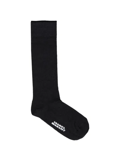 Isabel Marant Castel Socks In Black