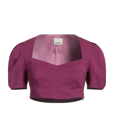 Isabel Marant Casual Cropped Top In Multi