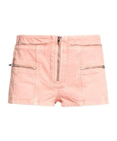 Isabel Marant Casual Denim Hot Pants In Pink