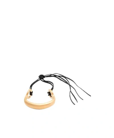 Isabel Marant Casual Leather Belt In Gold