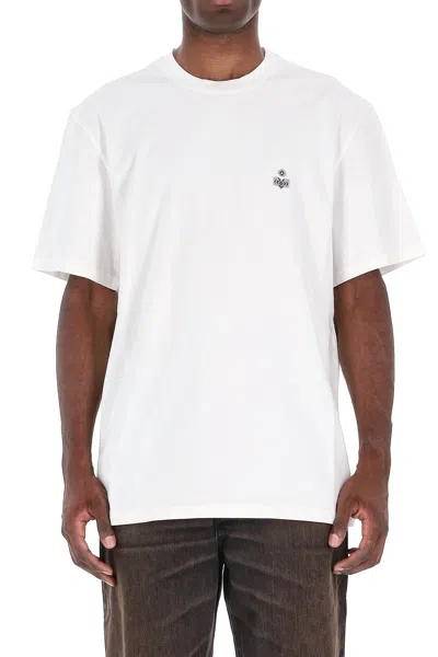 Isabel Marant Hugo Model Tribal Detail T-shirt In White