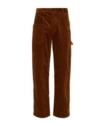Isabel Marant Casual Trousers With Belt Loops In Brown