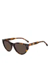 Isabel Marant Cat Eye Sunglasses, 59mm In Havana/brown
