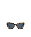 Isabel Marant Cat Eye Sunglasses In Animal Print