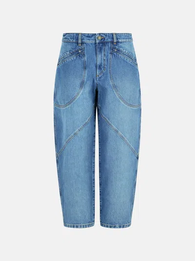 Isabel Marant Catarina' Blue Cotton Jeans