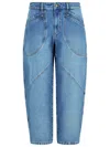 Isabel Marant Catarina' Blue Cotton Jeans In Blue