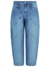 Isabel Marant Catarina' Blue Cotton Jeans