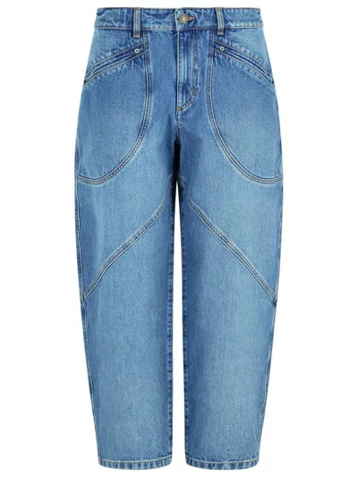 Isabel Marant Catarina' Blue Cotton Jeans
