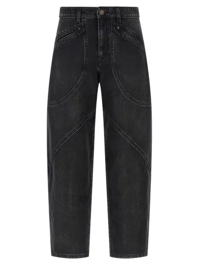 Isabel Marant 'catarina' Jeans In Black