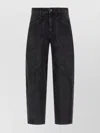 Isabel Marant 'catarina' Jeans Contrast Stitching In Black