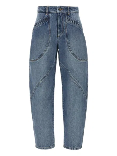 ISABEL MARANT CATARINA PANELLED JEANS