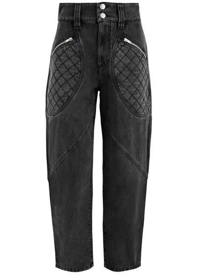 ISABEL MARANT ISABEL MARANT CATARINA TAPERED-LEG JEANS