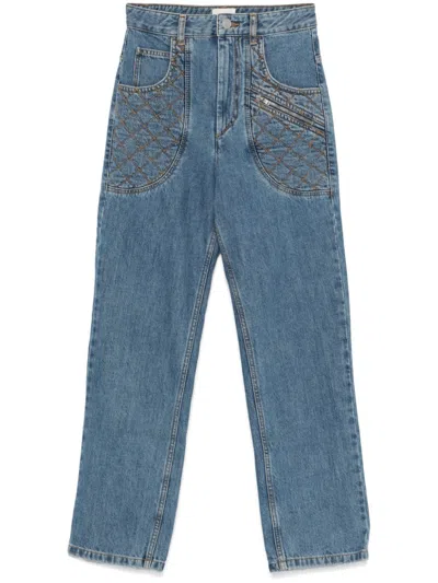 ISABEL MARANT CASANDRE STRAIGHT-LEG JEANS