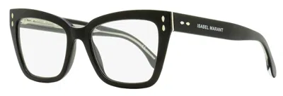 Isabel Marant Cat-eye Blue Block Eyeglasses In Black