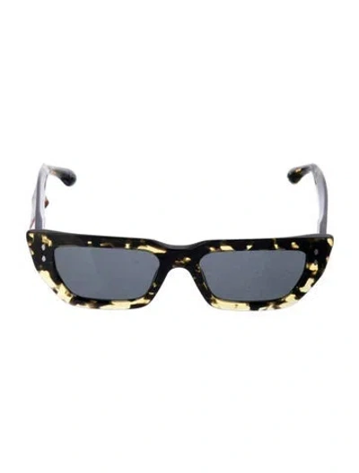 Pre-owned Isabel Marant Cat-eye Tinted Sunglasses W/ Tags In Yellow