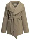 Isabel Marant Sand Wool-blend Caeton Jacket In Brown