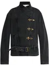 Isabel Marant Celie Denim Jacket In Black