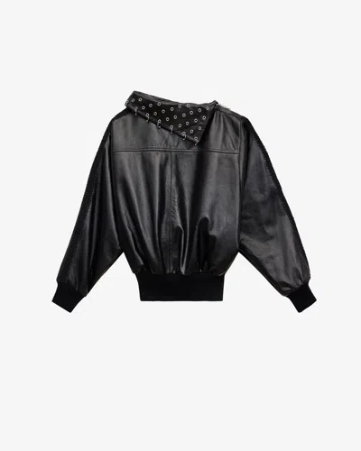 Isabel Marant Cendrine Top In Black