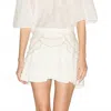 Isabel Marant Ceola Skirt In White In White