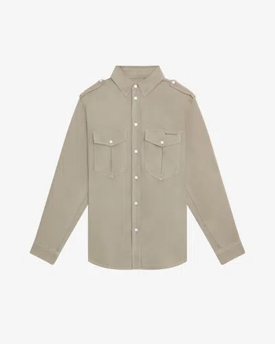 Isabel Marant Hemd Cesar In Khaki